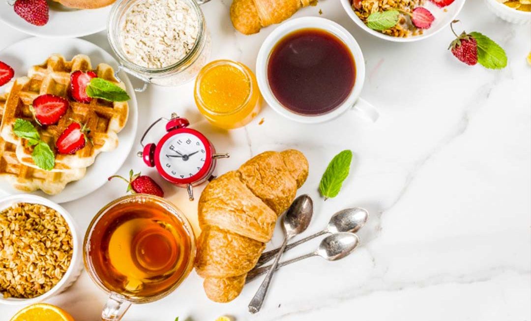 Alta ingestão de energia no café da manhã e relógio circadiano