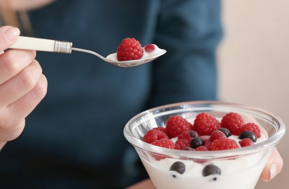 Iogurte com frutas vermelhas engorda ou emagrece?